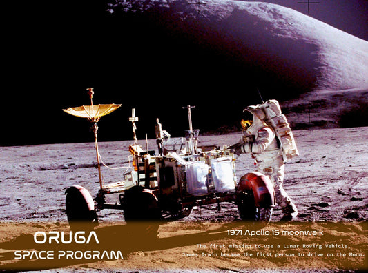 1971 Apollo 15 Lunar Rover Poster