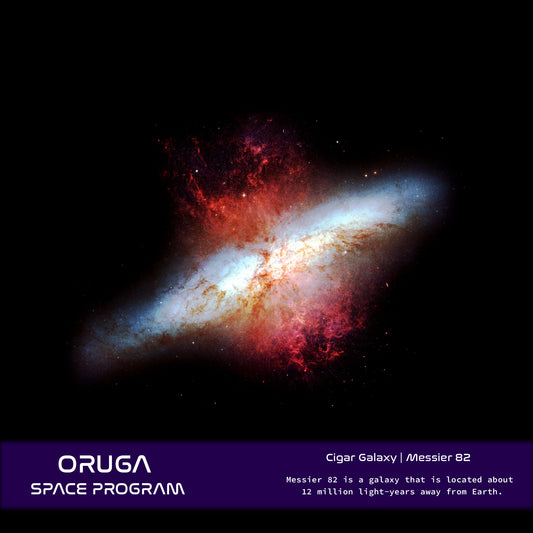 Cigar Galaxy | Messier 82 Poster