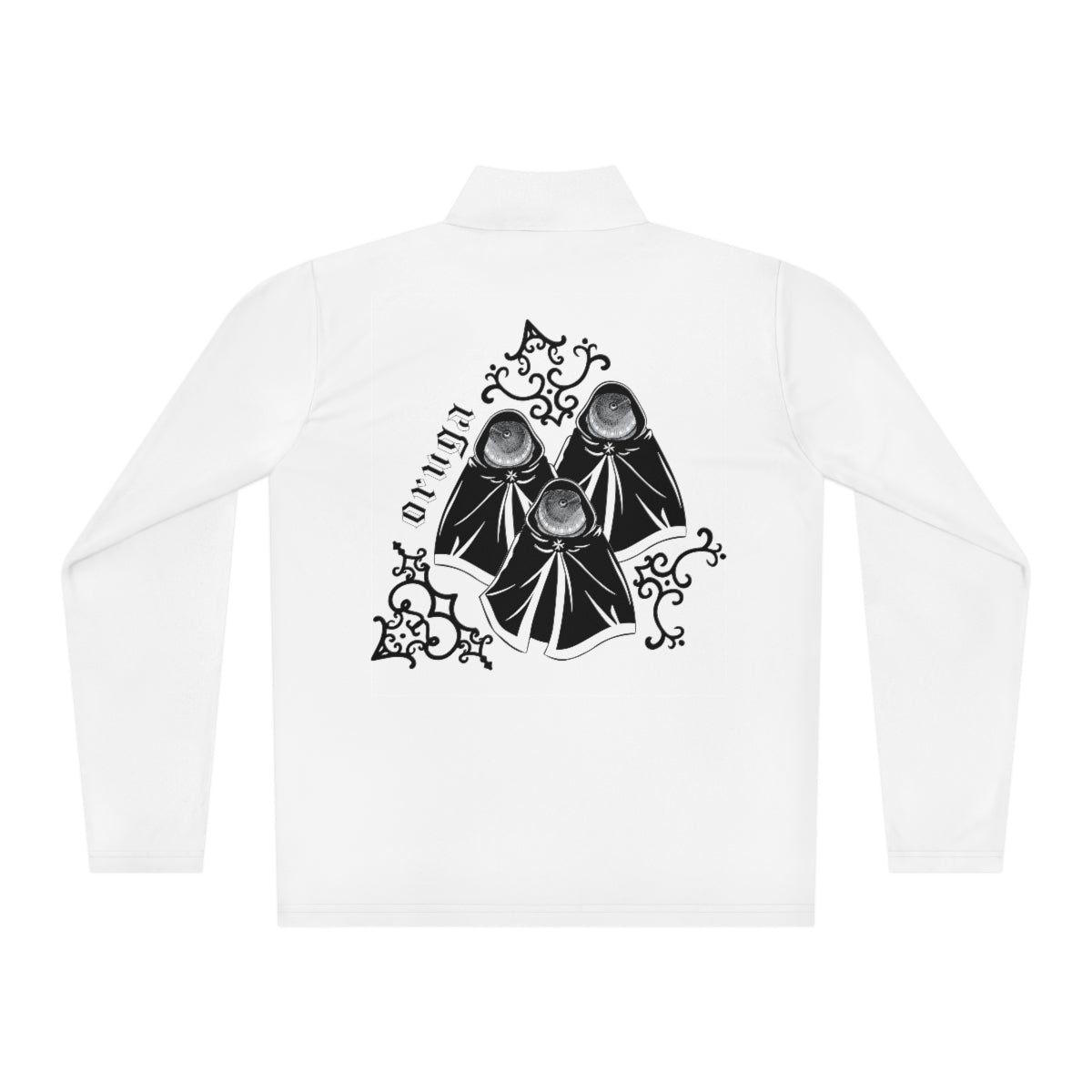 Three Wise Monkeys Quarter-Zip - Made by Oruga