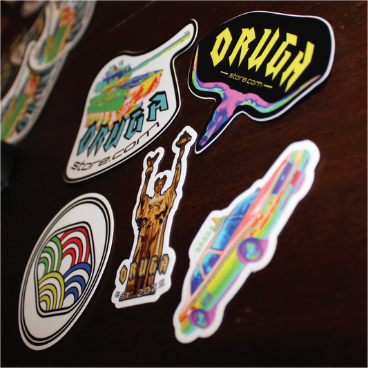 Sticker Pack. Oruga Thermal stickers