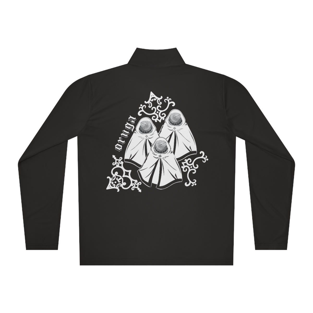 Three Wise Monkeys Quarter-Zip - Made by Oruga